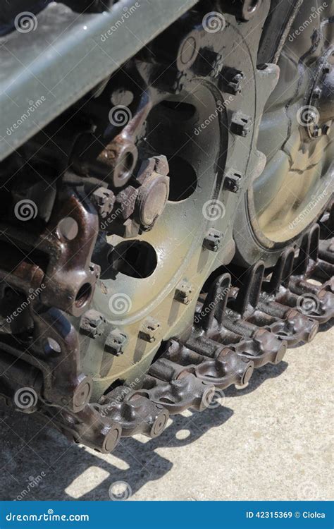 Caterpillar Tracks Traces On The Ground. Track On Sand Background, Texture Stock Photo ...