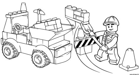 Coloriage Chantier Construction Lego Junior Dump Truck Dessin Chantier | The Best Porn Website