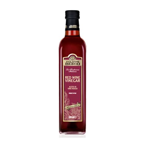 Filippo Berio - Red Wine Vinegar - 500ml - Vivre Gourmet