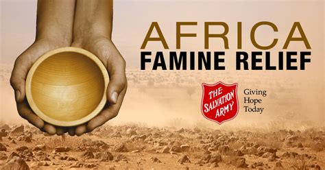 PRAY - GIVE - SPEAK OUT : AFRICA FAMINE CRISIS – The Salvation Army in ...