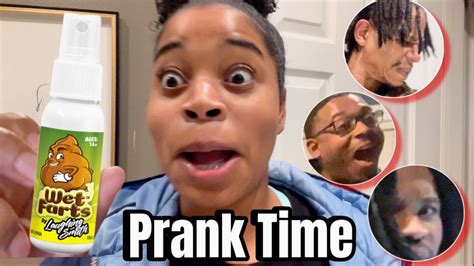 Wet Fart Spray Prank On My Loved Ones | I Couldn’t Stop Laughing **HILARIOUS** - YouTube