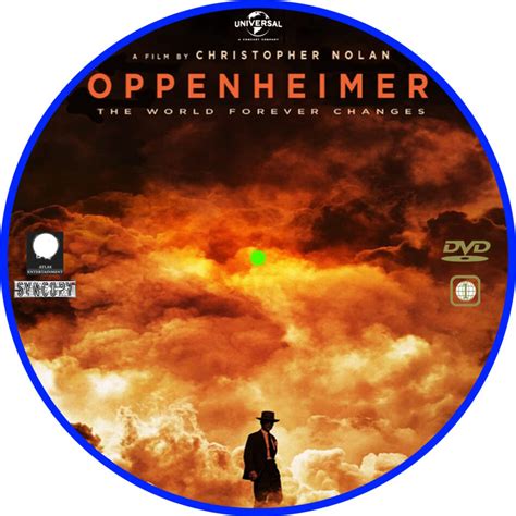 Oppenheimer (2023) R1 Custom DVD Label - DVDcover.Com