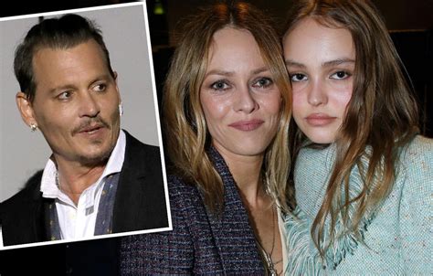 Vanessa Paradis Happy Johnny Depp's Daughter Lily Rose Chosen Showbiz Career