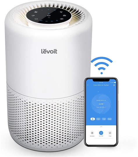 LEVOIT Air Purifiers for Home Large Room, Smart WiFi Alexa Control, H13 ...