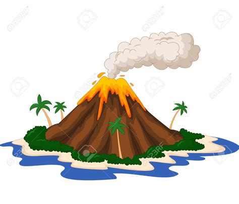 Volcano Animated | Free download on ClipArtMag