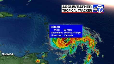 Tropical Storm Dorian projected path: likely to become hurricane as it ...