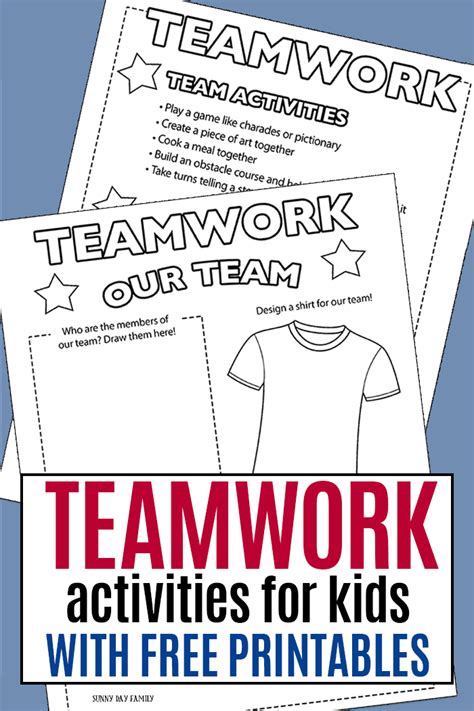 Teamwork Worksheets Kindergarten - Baxter News