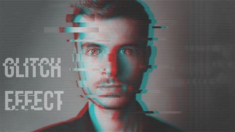 GLITCH EFFECT ON PORTRAIT IN PHOTOSHOP | PHOTOSHOP TUTORIAL | Photoshop ...