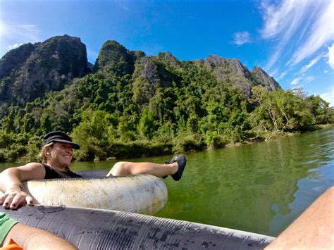 Tubing in Vang Vieng, Laos Chris Ruppel