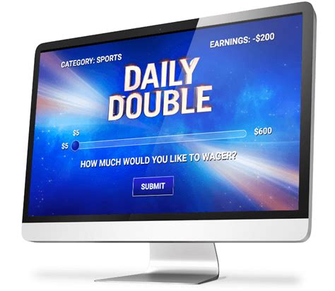 JEOPARDY!® Virtual Official Game Template. Learning. Training. Zoom.