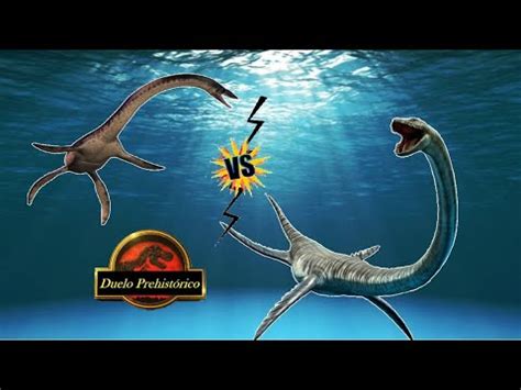 Duelo Prehistórico: Plesiosaurus VS Elasmosaurus - YouTube