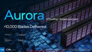 Intel Delivers 10,000 Aurora Supercomputer Blades, Benchmarks Against Nvidia and AMD | Tom's ...