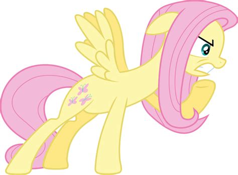 Angry Fluttershy by BaumkuchenPony on DeviantArt