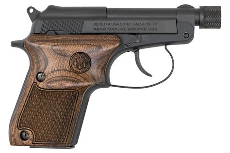 Beretta 21A Bobcat Covert 22LR Pistol with Wood Grips and Threaded Barrel | Sportsman's Outdoor ...