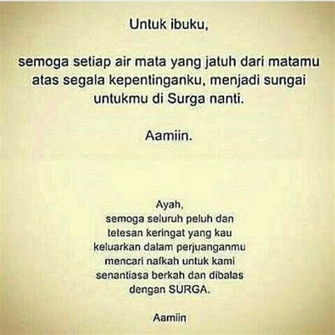 Untuk bapak, ibu, ayah dan mama.. Quotes Rindu, Pray Quotes, People Quotes, Daily Quotes, Words ...