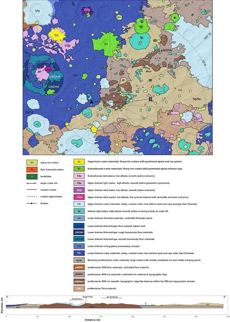 [PDF] A GEOLOGICAL MAP OF THE SOUTH POLE-AITKEN BASIN REGION ...