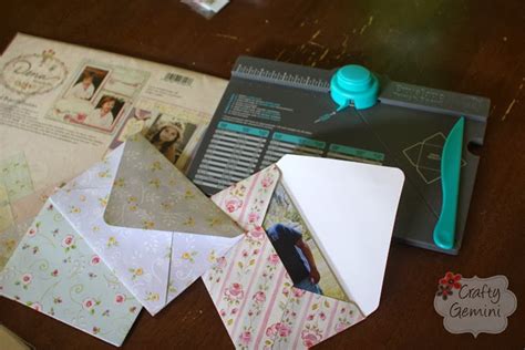 Envelope Punch Board Tutorial- We R Memory Keepers - Crafty Gemini