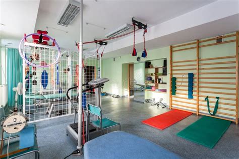 Empty Room At Physiotherapy Clinic Stock Photo - Image: 40333466