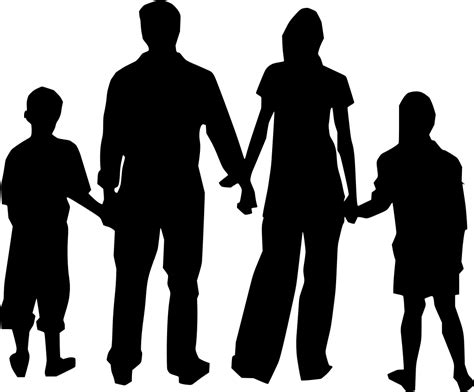 Free Family Silhouette, Download Free Family Silhouette png images, Free ClipArts on Clipart Library