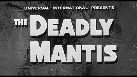 The Deadly Mantis Blu-ray Review - Movieman's Guide to the Movies