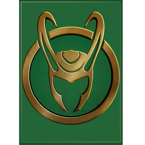 Marvel Studios Loki Series Helmet Symbol Magnet - Walmart.com - Walmart.com