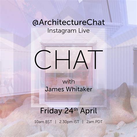 Chatting on Instagram Live — WHITAKER STUDIO