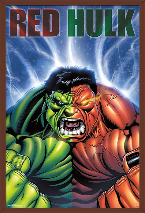 Marvel Comics - Red Hulk - Cover #30 Poster - Walmart.com - Walmart.com