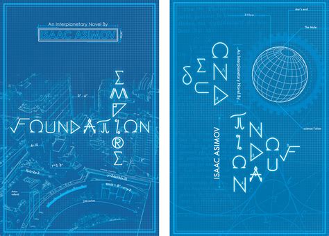 Foundation | Trilogy Book Cover Series on Behance