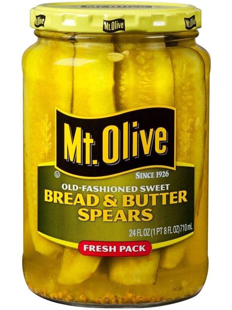 Bread & Butter Pickle Spears | Mt. Olive Pickle Spear Products