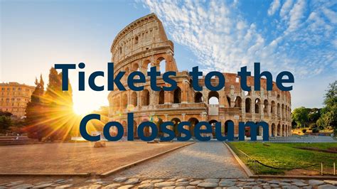 How to buy tickets to the Colosseum without waiting in line - GeoRome