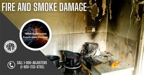 Fire & Smoke Damage Claim Help | 1800Adjusters