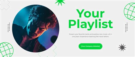 Free Modern Spotify Banner Template - Edit Online & Download | Template.net