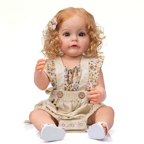Buy TERABITHIA22 Inch So Truly Full Body Silicone Vinyl Reborn Toddler Girl Doll Look Real ...