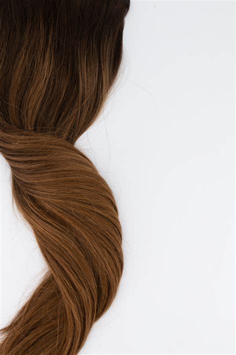 Chestnut Balayage Clip-In Hair Extensions – Frontrow