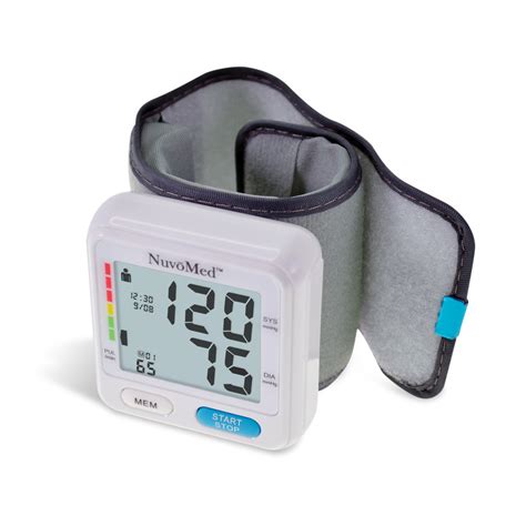 Electronic Wrist Blood Pressure Monitor – NuvoMed