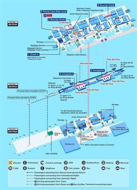 Kansai International Airport | Airport Guide [International] | At the airport/In flight ...