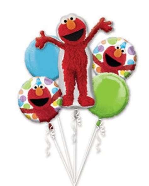 Elmo Balloons by JudysPartyShop on Etsy