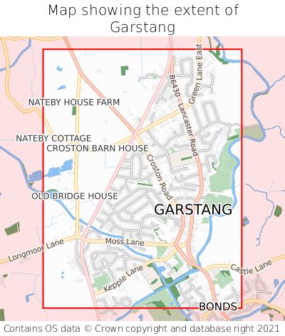 Where is Garstang? Garstang on a map