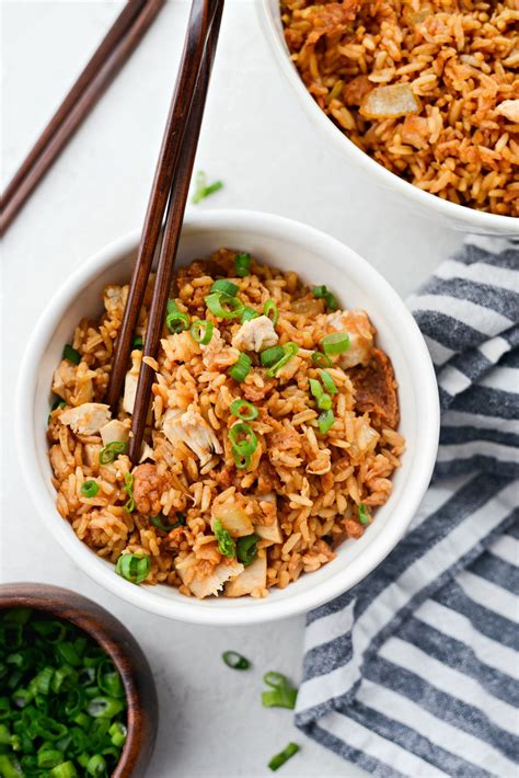 Simply Scratch Crispy Fried Chicken Fried Rice - Simply Scratch