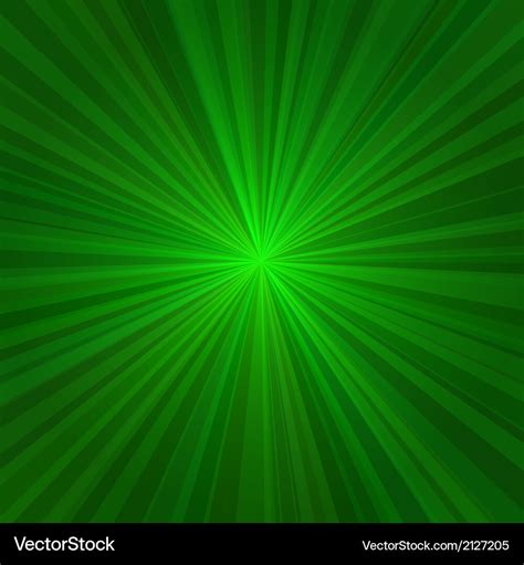 Light green rays abstract background Royalty Free Vector