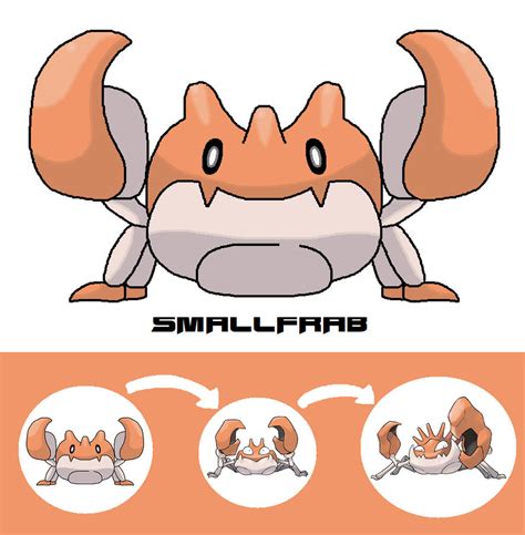 Smallfrab (Krabby's pre-evolution) by ericgl1996 on DeviantArt