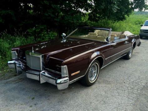 Find used 1974 Lincoln Continental Mark IV Convertible in Pittsburgh ...