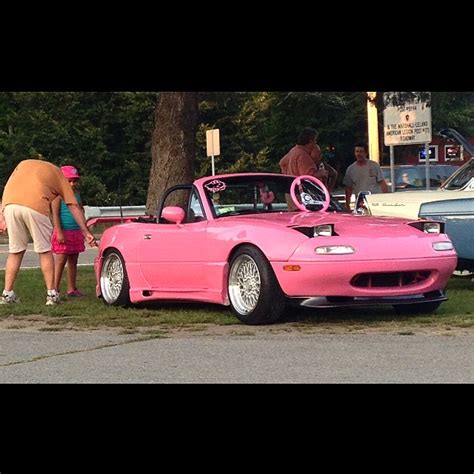 Pink Miata Wallpaper