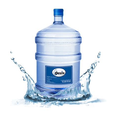 5 Gallon Water Bottle - QTY. 6 - Oasis Water