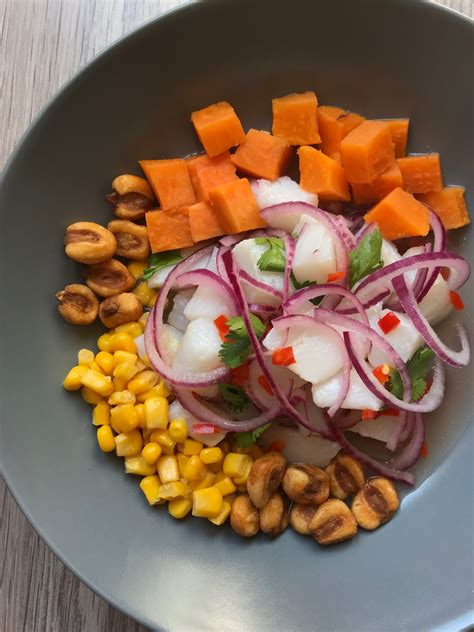 Ceviche peruano. Cocinas del mundo