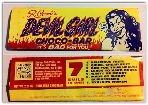 Devil Girl Choco Bar | R Crumb | danbruell | Flickr