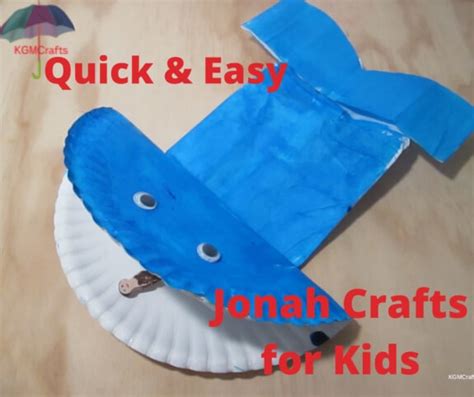 Jonah And The Big Fish Paper Plate Craft Craft Through The, 59% OFF