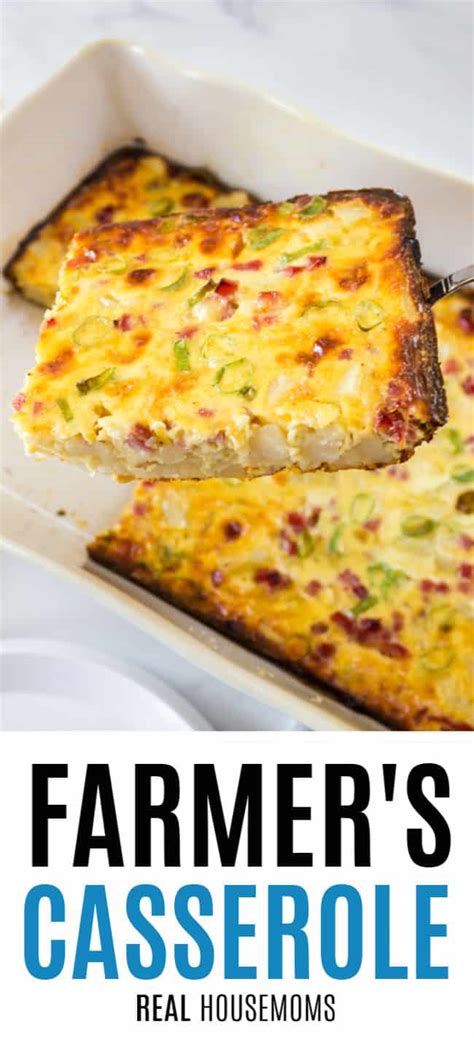 Farmer's Casserole - The Best Breakfast Casserole ⋆ Real Housemoms