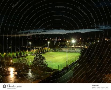 Football at night Night - a Royalty Free Stock Photo from Photocase