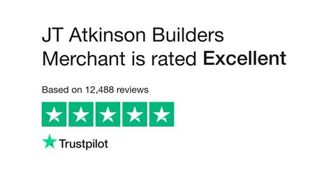 JT Atkinson Builders Merchant Reviews | Read Customer Service Reviews of jtatkinson.co.uk